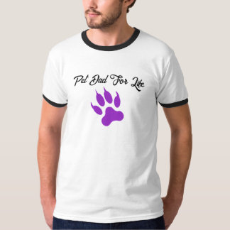 Vibes à mâchoires Pet papa T-shirt rétro