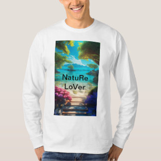 "Vibes AMOLED Imprimées T-Shirt - Profondeur vive 