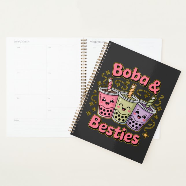Vibes BOBA & Besties - Parfait pour les amateurs d (Devant avec enveloppe)