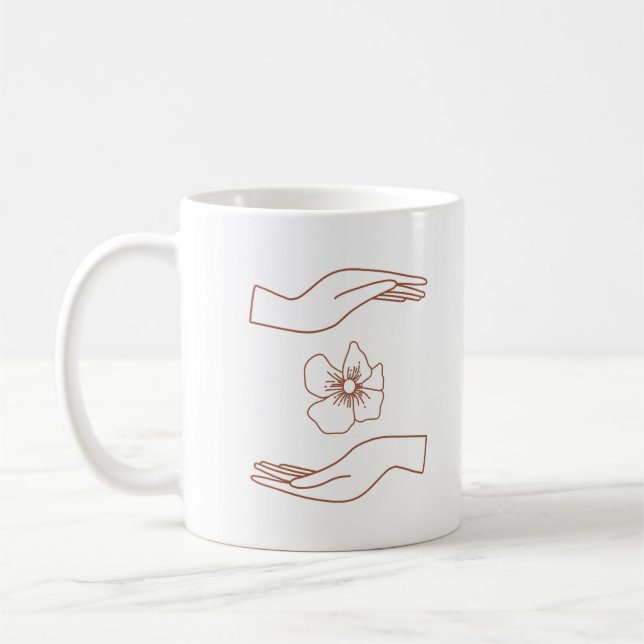 Vibes d'astrologie des mains magiques Café Mug (Gauche)