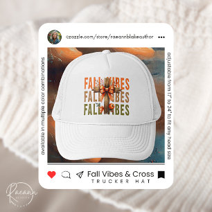 Vibes d'Automne et Casquette de Trucker à Croix