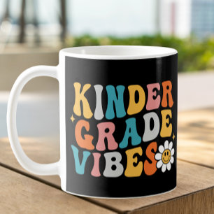 Vibes de jardin d'enfants Conception Super Mug