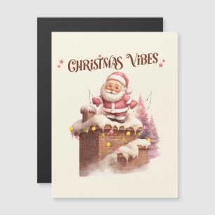 Vibes de Noël rose Père Noël