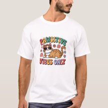 Vibes de Pawsitive seulement T-shirt Cool Chat