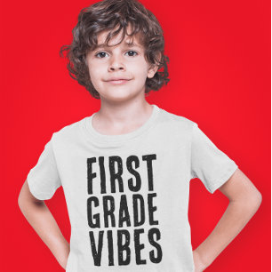 VIBES DE PREMIÈRE CLASSE T-SHIRTS POUR ENFANTS