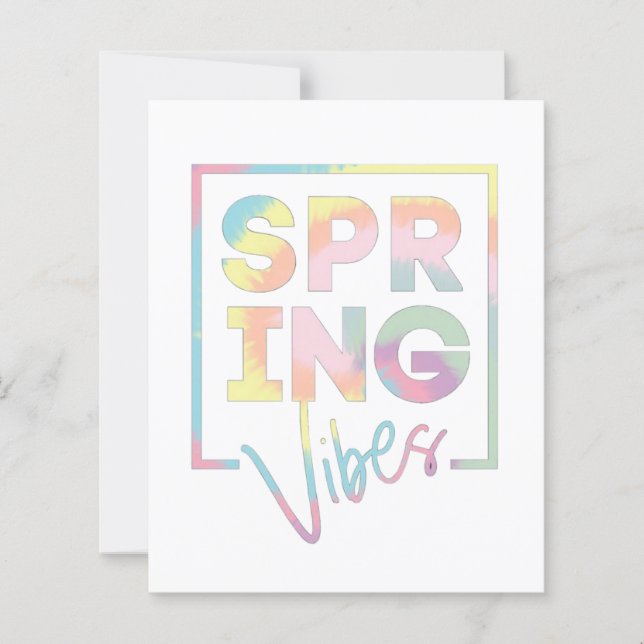 Vibes de printemps Pastel Graphic (Devant)