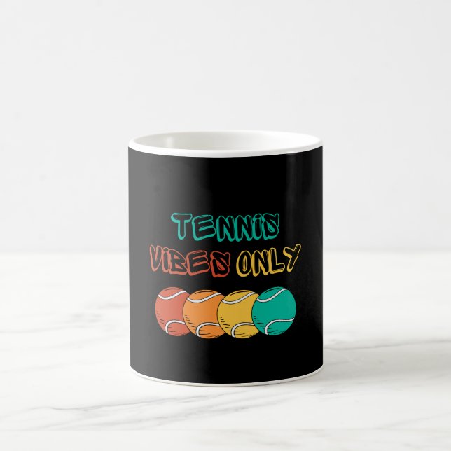 vibes de tennis seulement tasses design mignon (Centre)