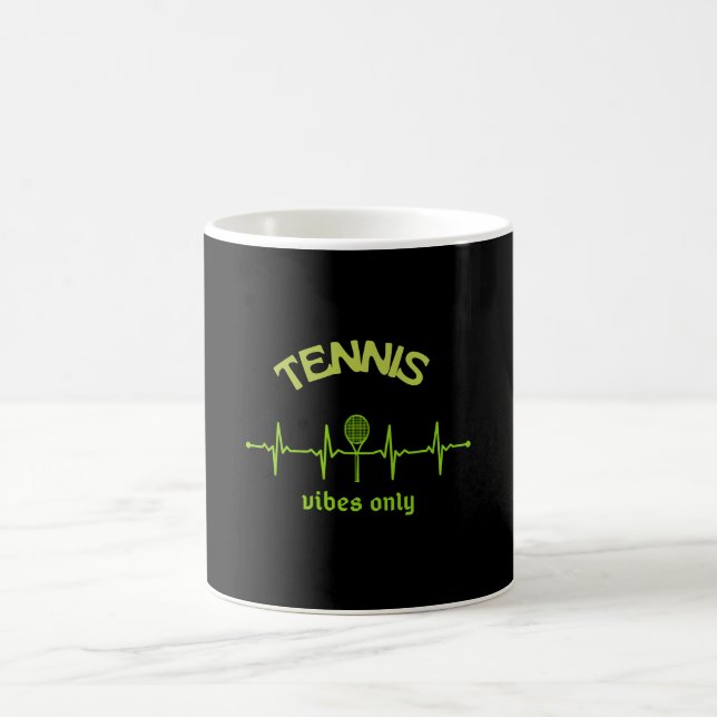 vibes de tennis seulement tasses design mignon (Centre)