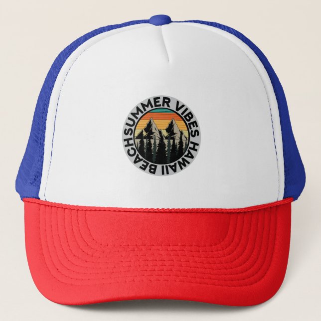 Vibes d'été casquette (Devant)
