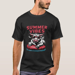 Vibes d'été cool graphique TShirt