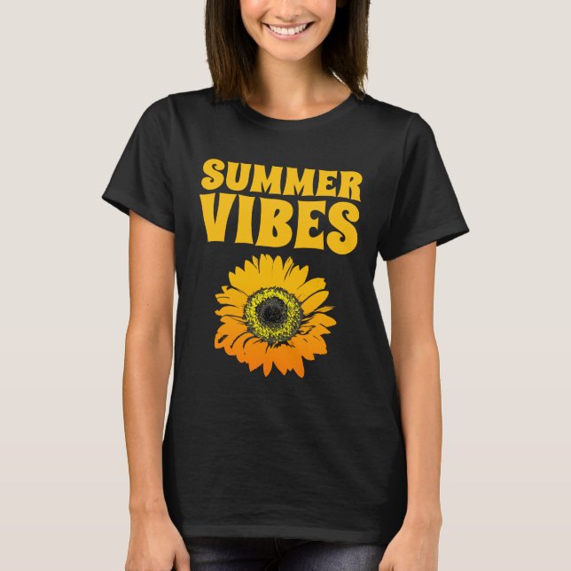 VIBES D'ÉTÉ LADIES T-SHIRT (Devant)