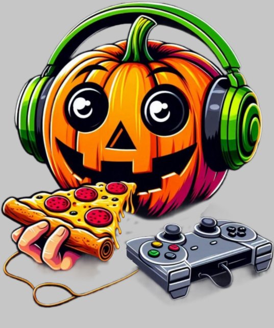 Vibes d'Halloween au fromage : Le Citrouille aime  (Collier)