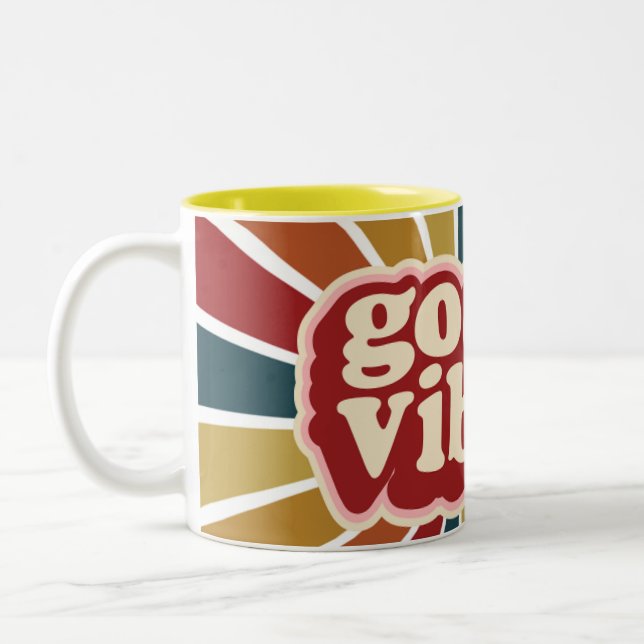 Vibes du bon matin Café Mug (Gauche)