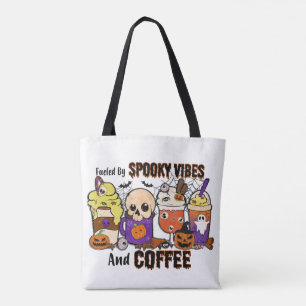 Vibes éffrayantes et Sac fourre-tout Halloween caf