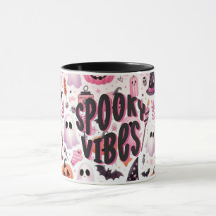 Vibes éffrayantes Halloween Mug