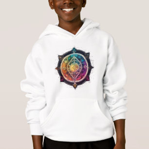 Vibes Mystiques : Logo Spirituel Style Tatouage Te