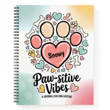 Vibes Paw-Sitive : Un Pastel Journal pour Amoureux