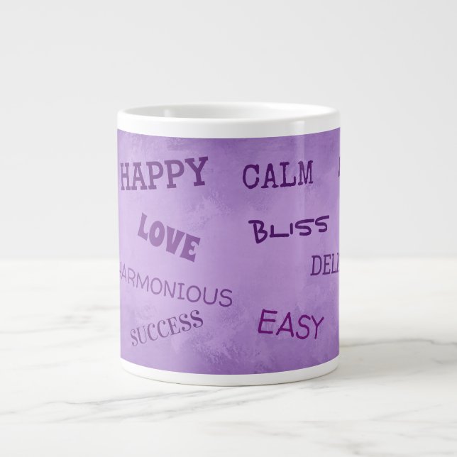 Vibes positives Jumbo Mug (Devant)
