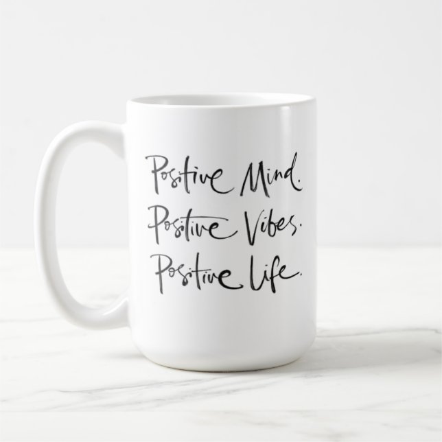 Vibes positives Mug (Gauche)