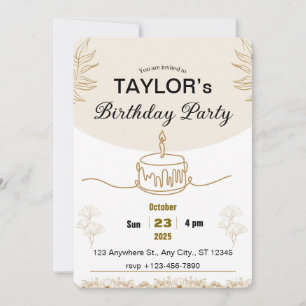 Vibes Rétro : Carte d'anniversaire Rétro