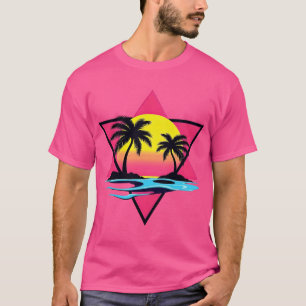 Vibes Rétro : Le T-shirt Sunset Vaporwave
