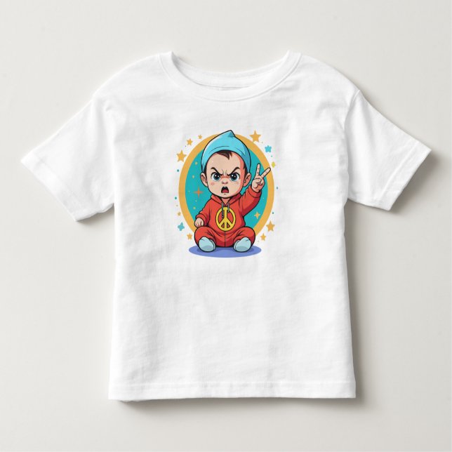 Vibes super T-Shirt pour enfants - Hippie Pop Art  (Devant)