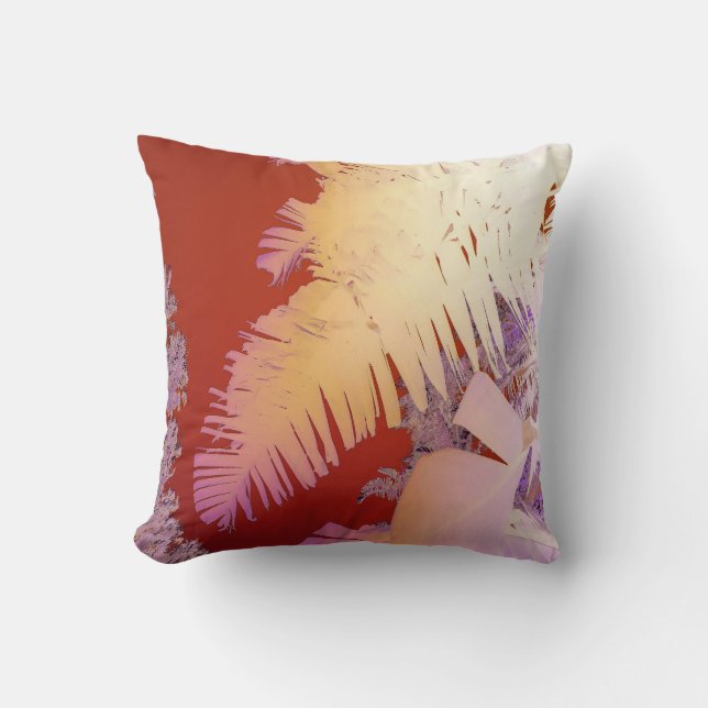 Vibes Tropicales Palmiers Coussin Jeu d'oreiller (Recto)
