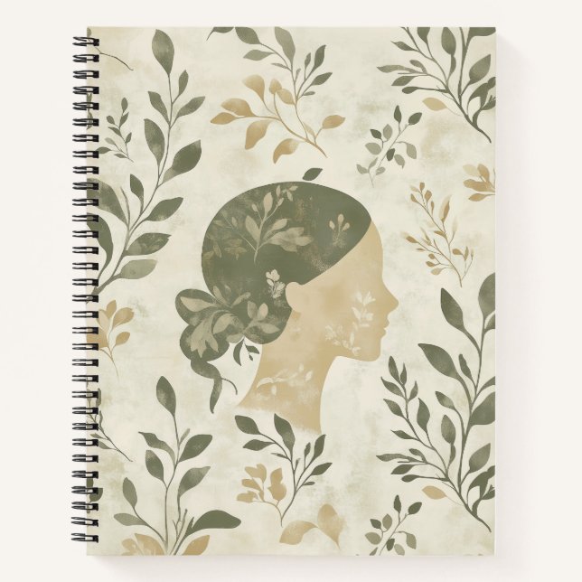 Vibes Zodiac Virgo - Carnet Spiral (Devant)