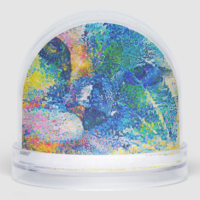 Vibrant Abstract Cat Art Print (Avant)