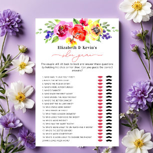 Vibrant coloré Floral Fête des mariées jeu de chau