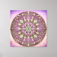 Vibrant Mandala Art Mural – Sacré Géométrique Colo
