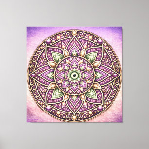 Vibrant Mandala Art Mural – Sacré Géométrique Colo