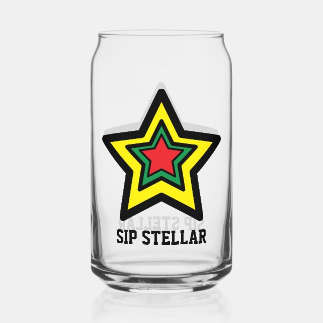 Vibrant triple étoile SIP STELLAR Verre (Recto)