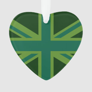 Vibrant Union Jack Turquoise