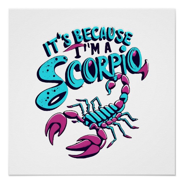 Vibrations astrologiques du Scorpion Signe du zodi (Devant)