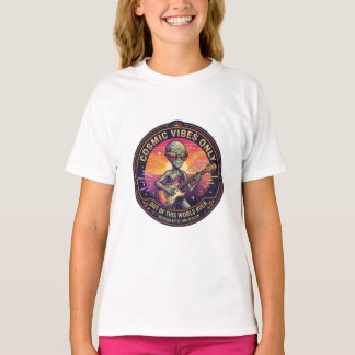 Vibrations Cosmiques Uniquement | T-Shirt Drôle de