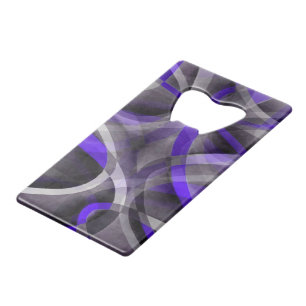Vibrations des années 80 Violet Bleu et Gris Motif