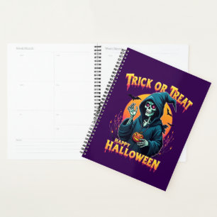 Vibrations effrayantes d'Halloween : squelette de