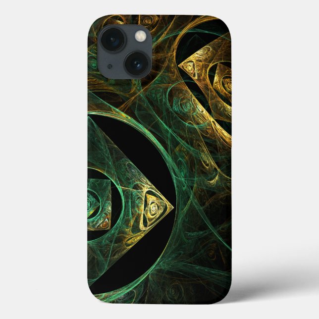 Vibrations magiques Art Abstrait iPhone 6 Coque (Verso)