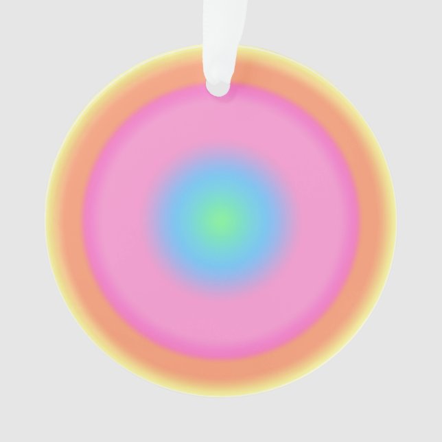Vibrations positives - Dégradé radial coloré (devant)
