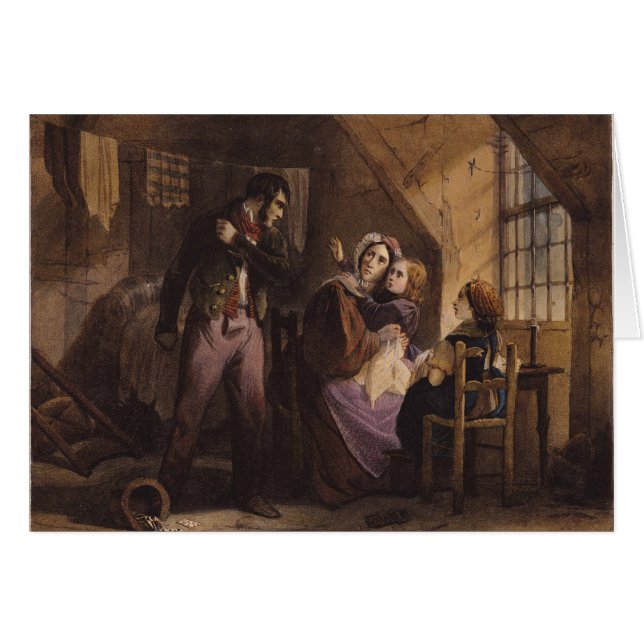 Vice et vertu : Misère (Devant horizontal)