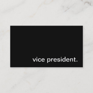 Vice-président carte de visite