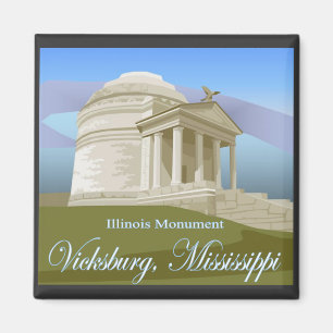Vicksburg, aimant de chienchien du Mississippi