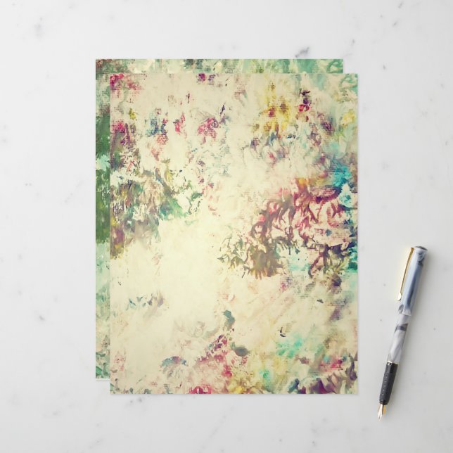 Victoria Texture Terre Vintage (Devant/Arrière en situation)