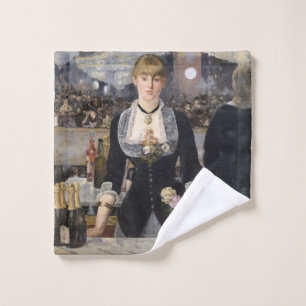 Victorian Barmaid Girl at Folies Bergere, France