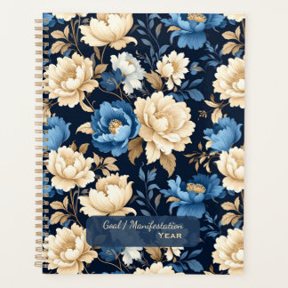 Victorian Flowers Blue