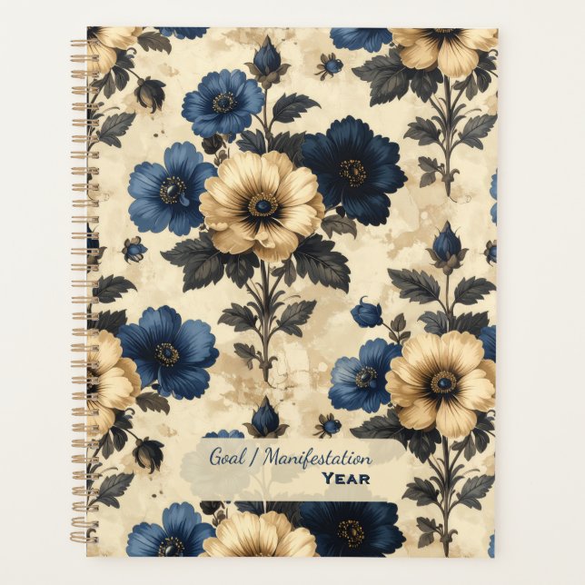 Victorian Flowers Planner (Devant)