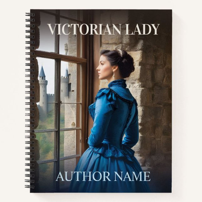 Victorian Lady Book Cover Inspiration Carnet (Devant)