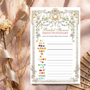 Victorian Ornate Grace Floral Fête des mariées Jeu