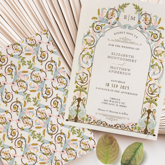 Victorian Royal Elegance Wedding Invitations (Créateur téléchargé)